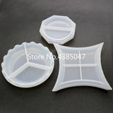 Irregular Plate Diamond Weave Round Jewelry Tools UV Resin Jewelry Accessories