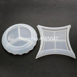 Irregular Plate Diamond Weave Round Jewelry Tools UV Resin Jewelry Accessories