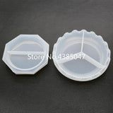 Irregular Plate Diamond Weave Round Jewelry Tools UV Resin Jewelry Accessories