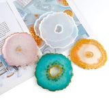 Irregular Wave Coaster Silicone Mold for Resin Casting Craft Jewelry