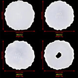 Irregular Wave Coaster Silicone Mold for Resin Casting Craft Jewelry