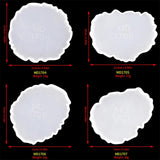 Irregular Wave Coaster Silicone Mold for Resin Casting Craft Jewelry