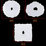 Irregular Wave Coaster Silicone Mold for Resin Casting Craft Jewelry