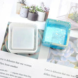 DIY Crystal Succulent Flower Pot Mold Storage Box Epoxy Resin Mold