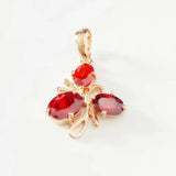 Arrival Red Cubic Zircon Women Pendant Gift