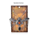 Punk Insect Pendant Necklace for Women