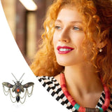 Punk Insect Pendant Necklace for Women