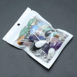 Faceted Water Drop Crystal Pendant Healing Quartz Opal Labradorite