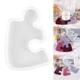 DIY Puzzle Resin Mould Jewelry Craft Ornament Decoration