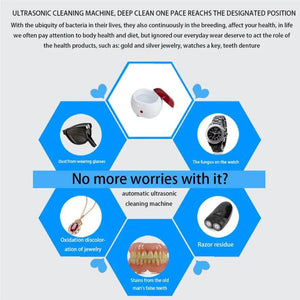 Jewelry Washer Watch Cleaner Tool 150ML