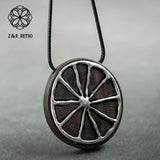 Kpop Lemon Wooden Pendant Sweater Chain Trending Necklace