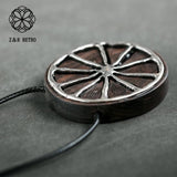 Kpop Lemon Wooden Pendant Sweater Chain Trending Necklace