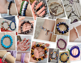 Natural Stone Bead Assortment for DIY Bracelet 4-12MM