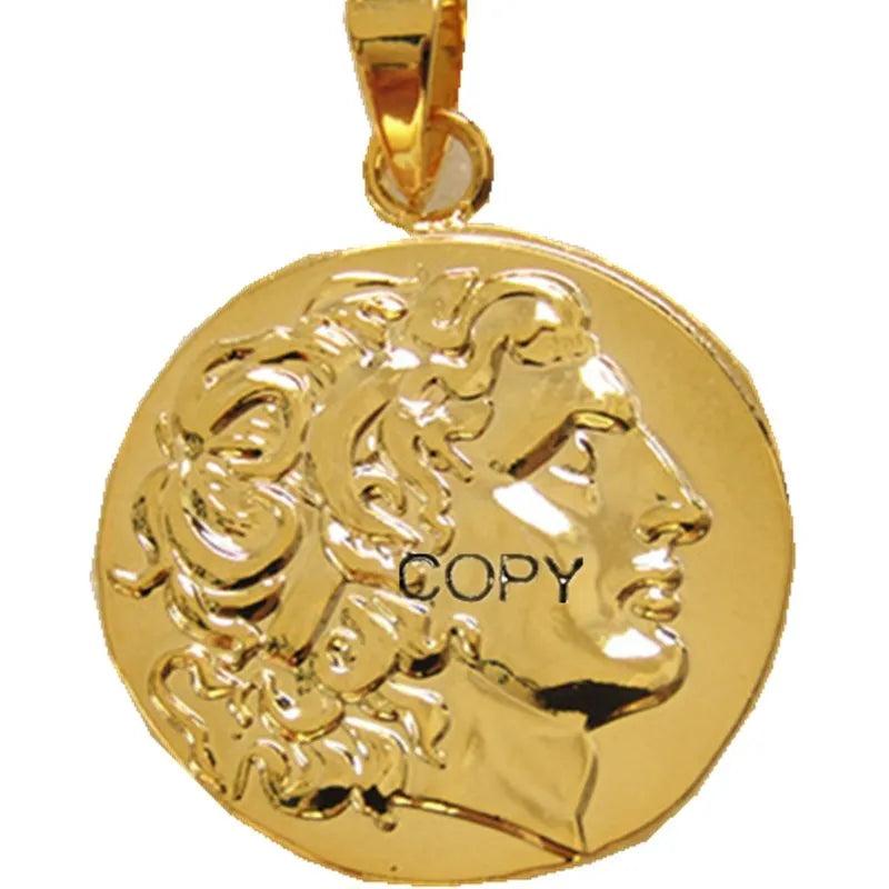 Alexander III the Great Gold Drachm Pendant