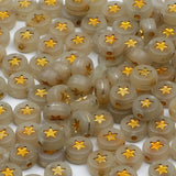 Luminous Acrylic Letter Beads for Jewelry Making