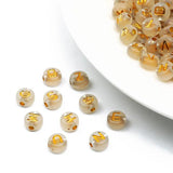 Luminous Acrylic Letter Beads for Jewelry Making