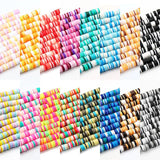 Polymer Clay Chip Boho Slice Beads 330-350pcs