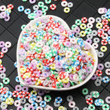 6mm Clay Beads Bulk Boho Slice Spacer DIY Jewelry Making 10g