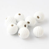 Natural Beehive Wooden Beads for Jewelry Making DIY Crafts Toys Teething