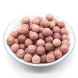 Round Spacer Loose Beads 4mm-10mm Assorted Stones for DIY Jewelry