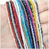 Pink Quartz Crystal Gem Beads for Jewelry Making DIY Bracelet Necklace