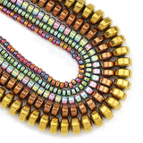 Natural Hematite Stone Spacer Beads for Jewelry Making DIY