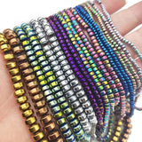 Natural Hematite Stone Spacer Beads for Jewelry Making DIY