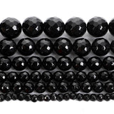 Natural Stone Faceted Loose Beads DIY Jewelry Making 4/6/8/10/12MM