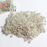 200pcs 4mm Tibetan Silver Flower Spacer Beads for Jewelry Making