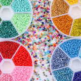 2mm Glass Seed Beads DIY Jewelry Making Supplies - 3000-14000PCS