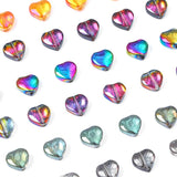 Heart Butterfly Glass Beads for DIY Jewelry Making Earrings Bracelets