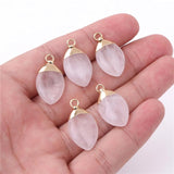 Natural Stone Pendant Amethyst Opal Quartz Crystal