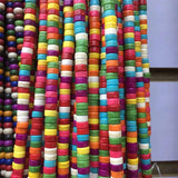Howlite Heishi Beads 2*4/3*6/3*8MM Green Mix