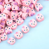 Pink Squirrel Clay Beads for Jewelry Making DIY Bracelet Necklace