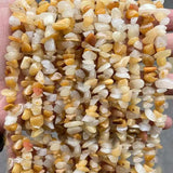 4-8mm Natural Crystal Jades Irregular Beads Multicolor Stone DIY Jewelry