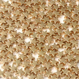 100pcs 6*3mm Silver Star Spacer Beads Jewelry Making DIY