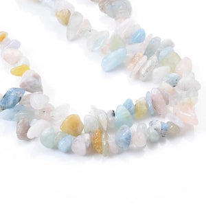 Irregular Freeform Chips Gravel Beads - Natural Stone Quartz