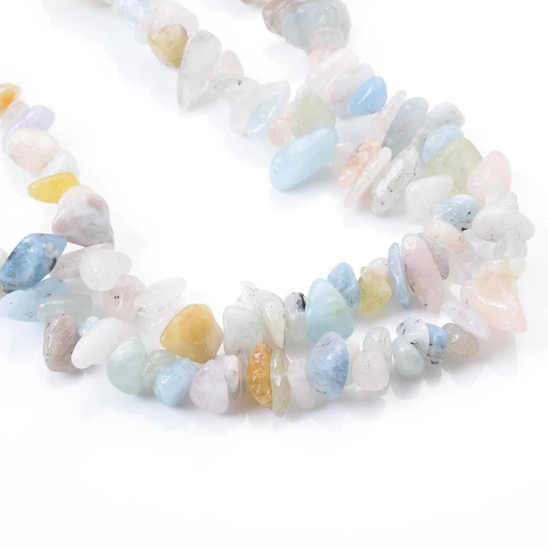 Irregular Freeform Chips Gravel Beads - Natural Stone Quartz