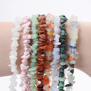 Irregular Freeform Chips Gravel Beads - Natural Stone Quartz