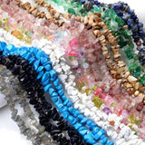 Irregular Freeform Chips Gravel Beads - Natural Stone Quartz