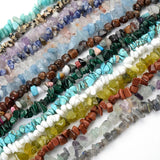 Irregular Freeform Chips Gravel Beads - Natural Stone Quartz