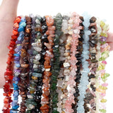 Irregular Freeform Chips Gravel Beads - Natural Stone Quartz