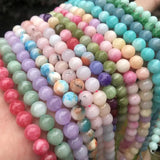 Natural Stone Beads Round Spacer Beads for DIY Bracelet