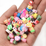 30Pcs/Lot Soft Clay Beads for Jewelry Making DIY Necklace Bracelets
