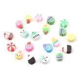 30Pcs/Lot Soft Clay Beads for Jewelry Making DIY Necklace Bracelets