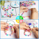 Tai Chi Polymer Clay Beads Flat Round Yin Yang Spacer Loose Beads 50pcs/box