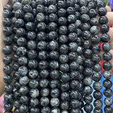 Labradorite Stone Beads Round Loose Spacer Beads 15''