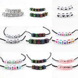 Mixed Letter Acrylic Beads for Jewelry Making DIY Bracelet