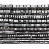 Hematite Hexagonal Prism Beads for Jewelry Making