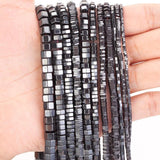 Hematite Hexagonal Prism Beads for Jewelry Making